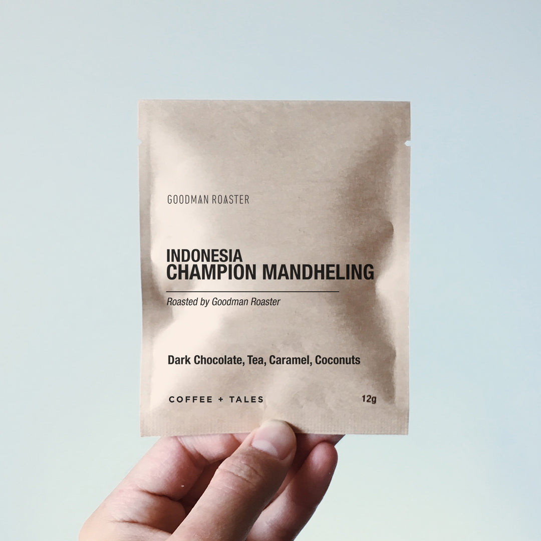 Goodman Roaster - Indonesia Champion Mandheling Drip Packs